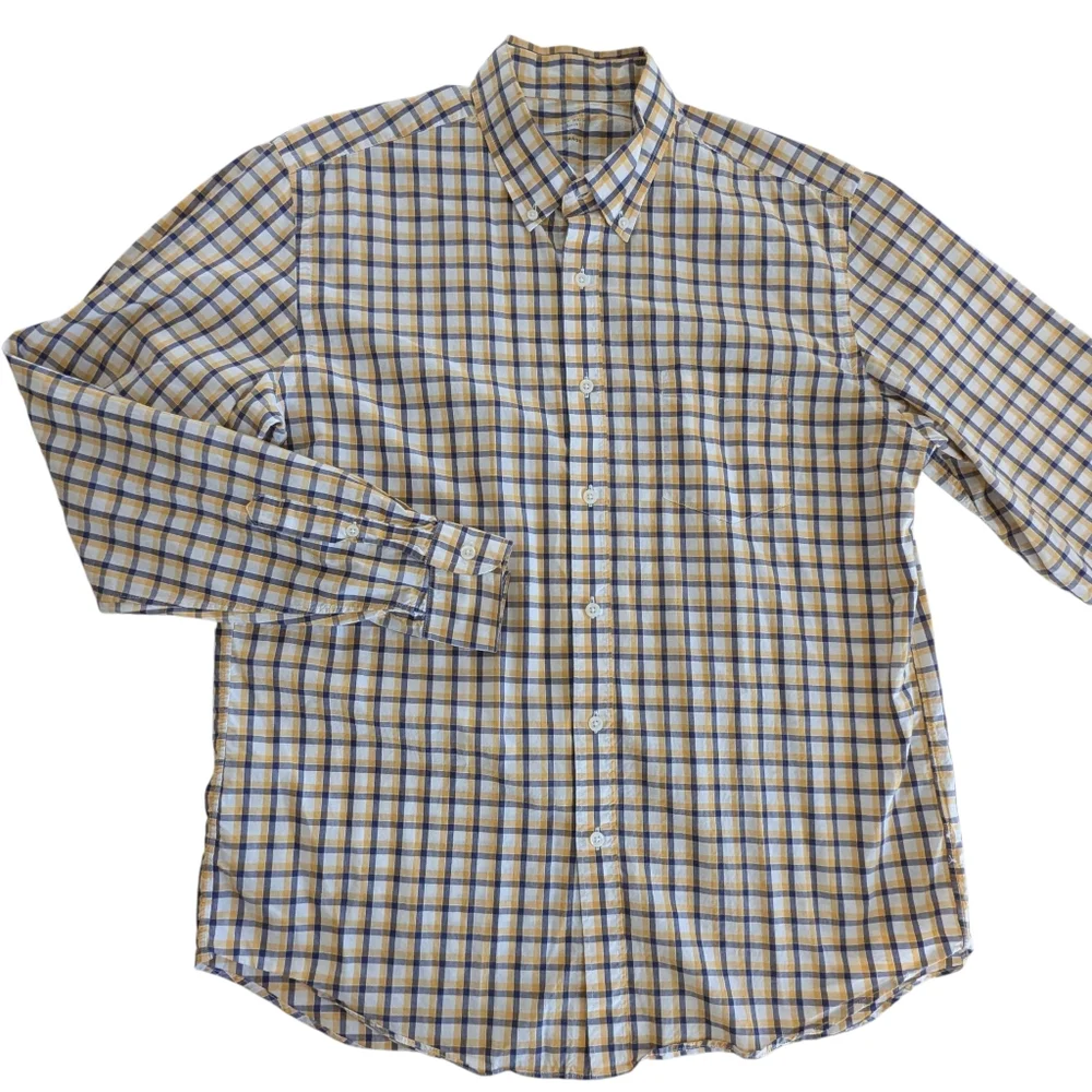 J. Crew Lightweight Plaid Shirt Size Large